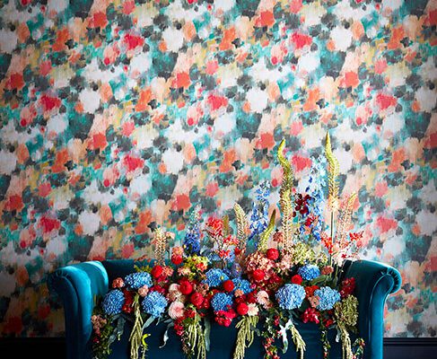 London Design Week Harlequin fabric and wallcovering